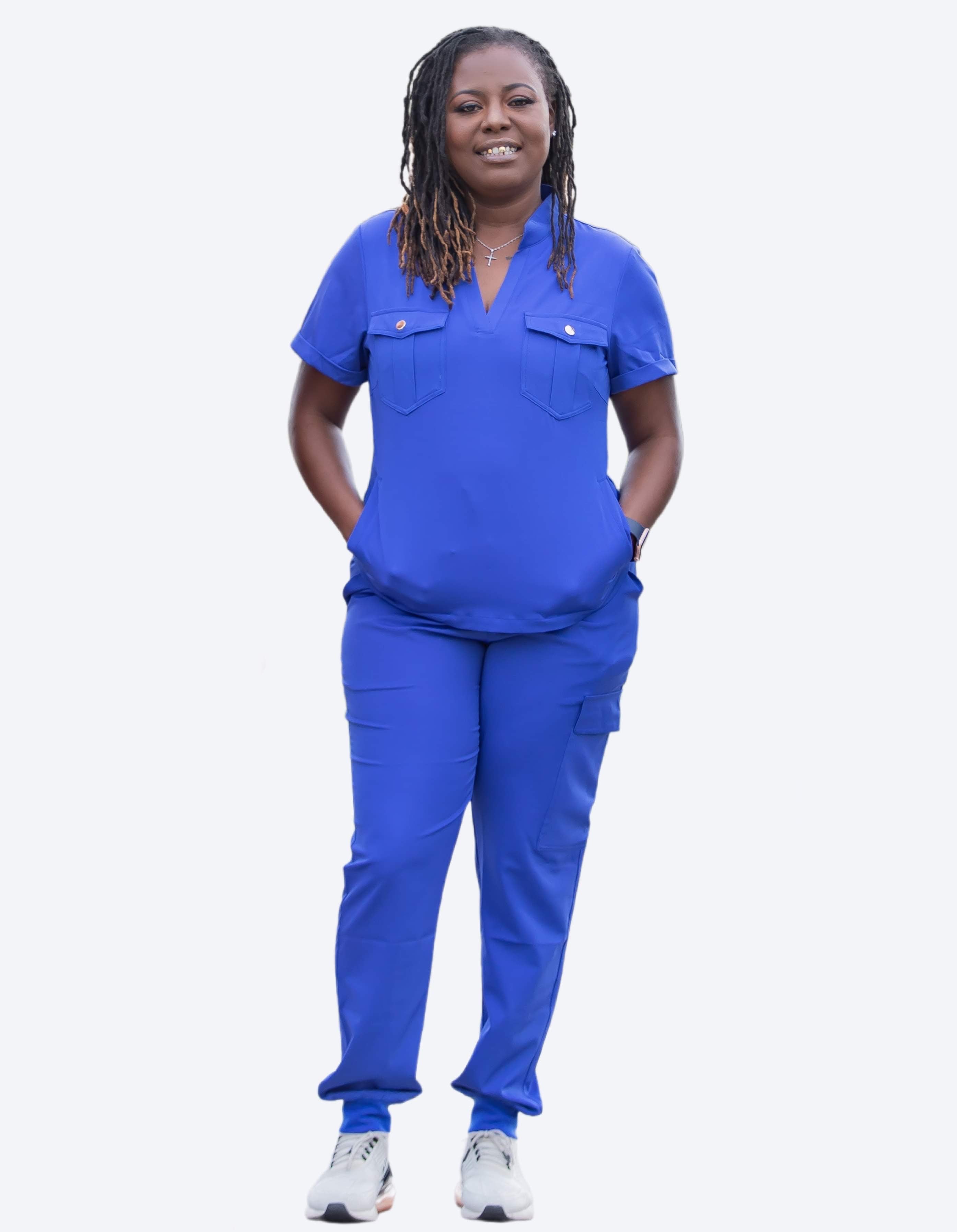 Royal Blue Scrubs - Nursing Scrubs in Royal Blue